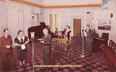 Moody Radio Studio - 1939