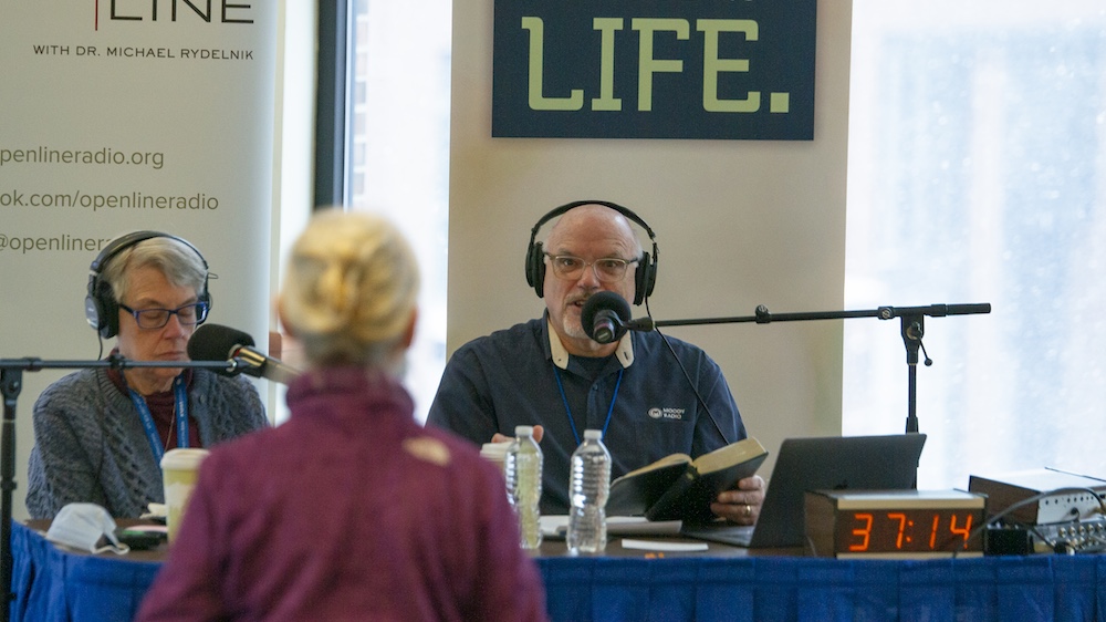 Dr. Michael Rydelnik and Professor Eva Rydelnik answered Bible questions from a live audience