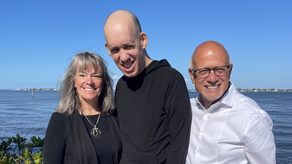 Moody Radio listeners Joe and Cindi Ferrini and their son, Joey