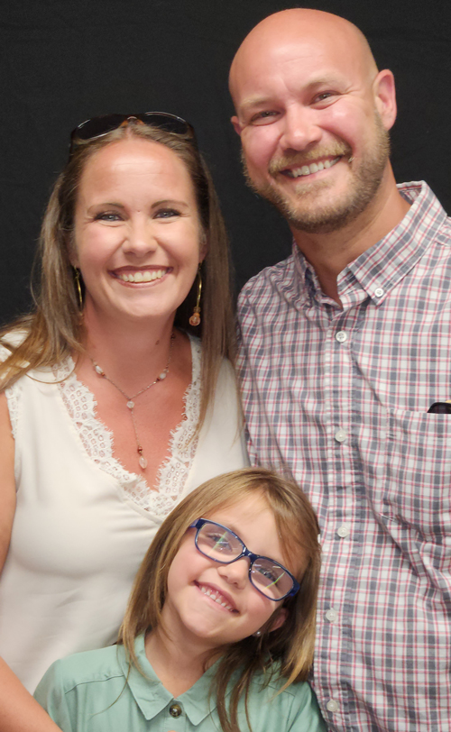 Moody Radio Listener Patrick Bruin and his family